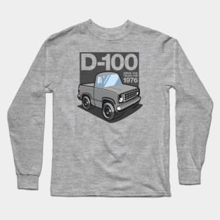 D100 - 1976 (Silver Cloud Iridescent) Long Sleeve T-Shirt